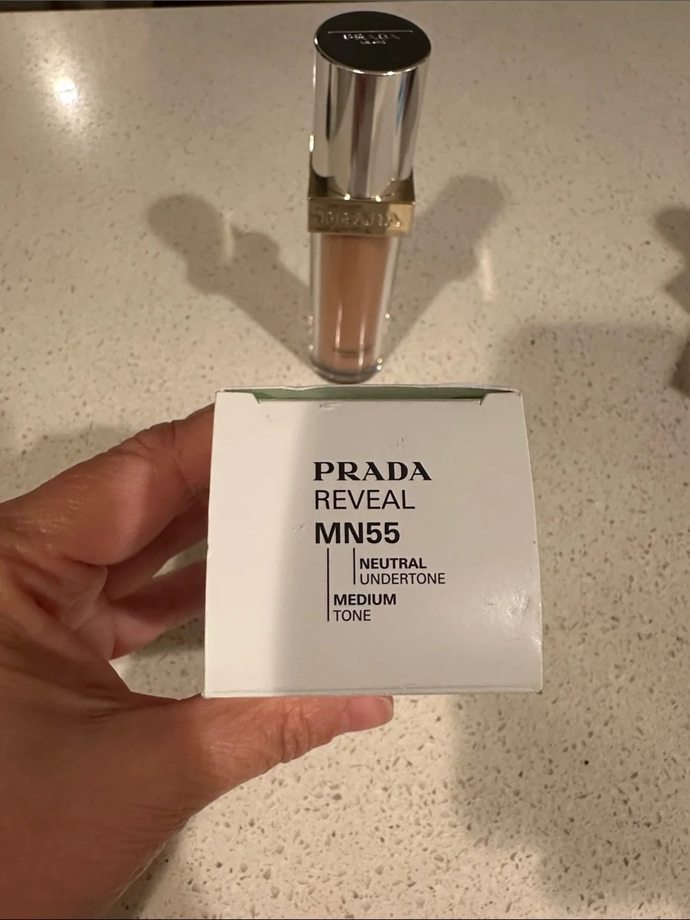 NIB Prada reveal skin optimizing foundation in MN55